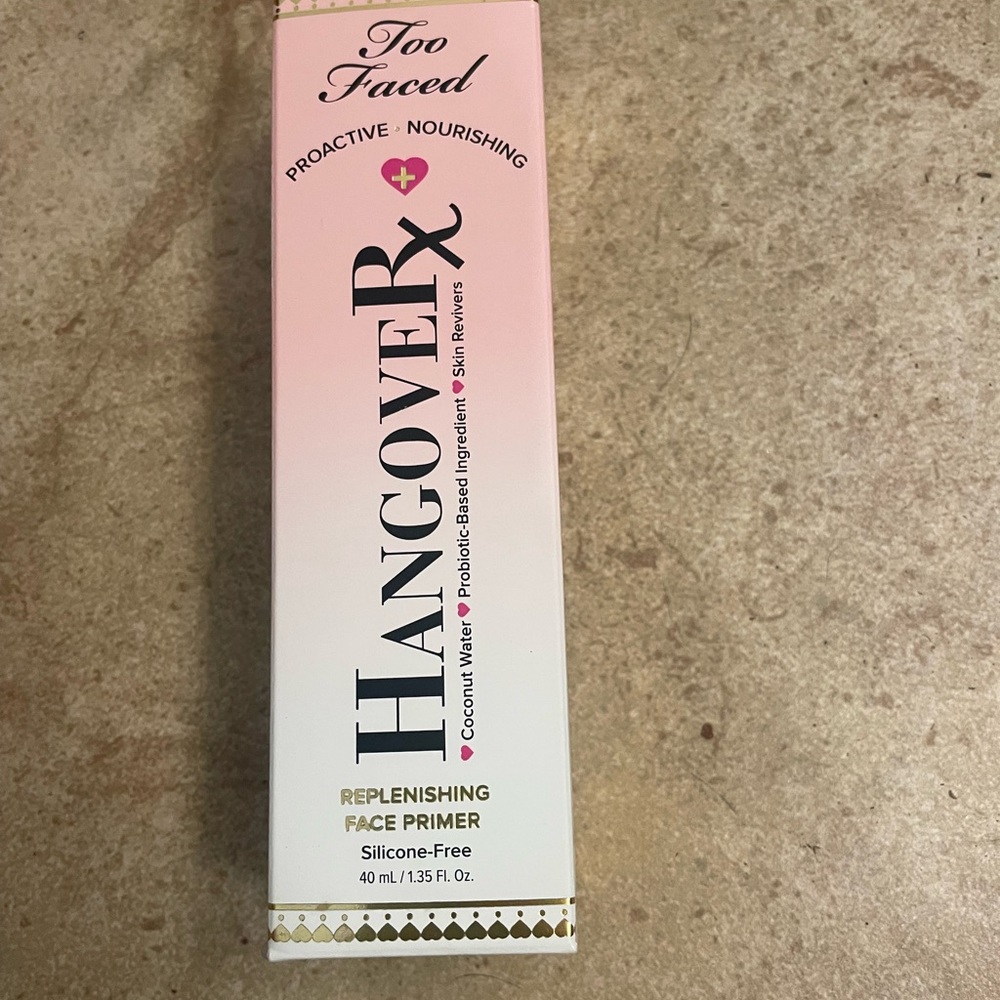NIB Too Faced Hangover Replenishing primer